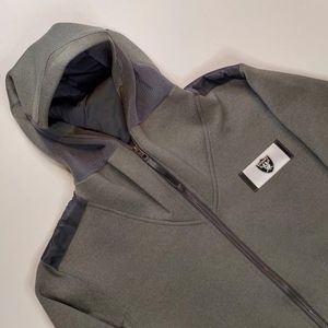 Nike Size XL Las Vegas Raiders Sideline Repel Short Sleeve Hoodie